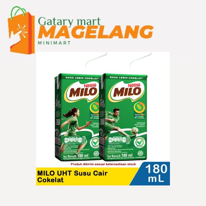 

MILO UHT 180ML