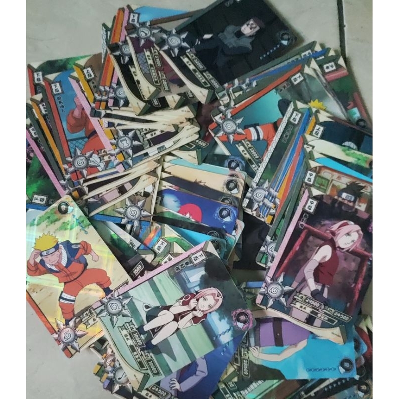 R Card/ Kartu Kayou Naruto TCG/CCG isi 5 (Random)