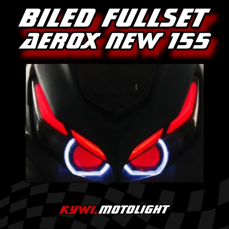 Paket Biled Fullset Turbo SE EXPERIENCE Aerox New 155  retrofit full pvc