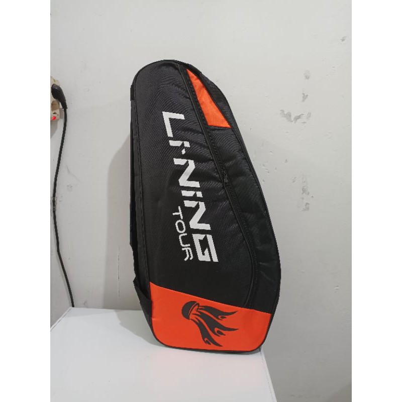 TAS LINING BADMINTON 2 RESLETING TAS BULUTANGKIS LINING TOUR