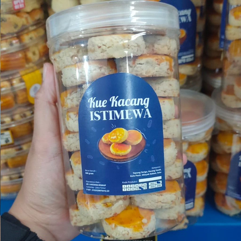 

Kue Kacang Istimewa 500 Gr Kue Kacang Premium
