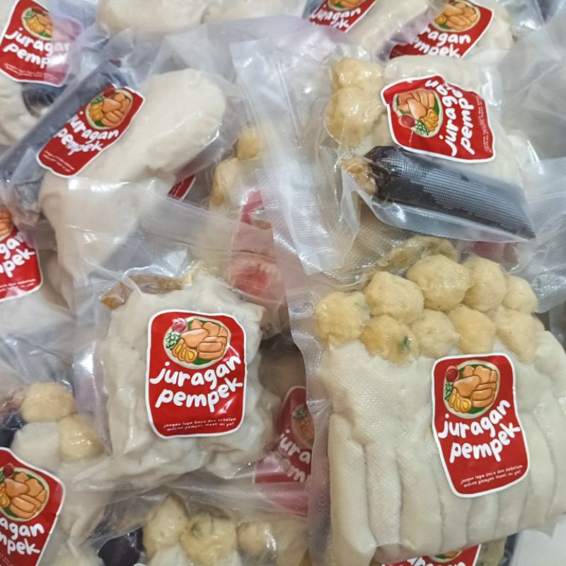 

JURAGAN PEMPEK | Mix Mini Pempek isi 33bj | Mix Mini isi 10bj | Kapal Selam | Tekwan