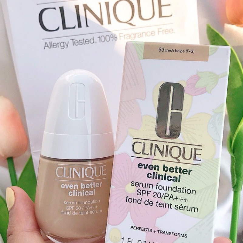 Clinique Foundation Even Better Clinical Serum / Refresh Hydrating and Repairing Makeup Foundation