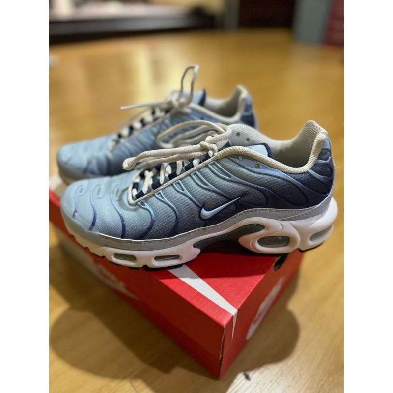 Sepatu Nike Air Max Plus warna Biru (Preloved)
