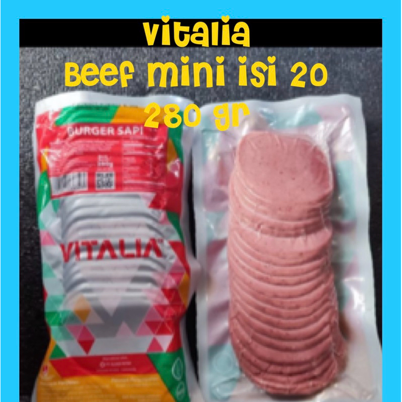 

vitalia beef mini berat 280 gr