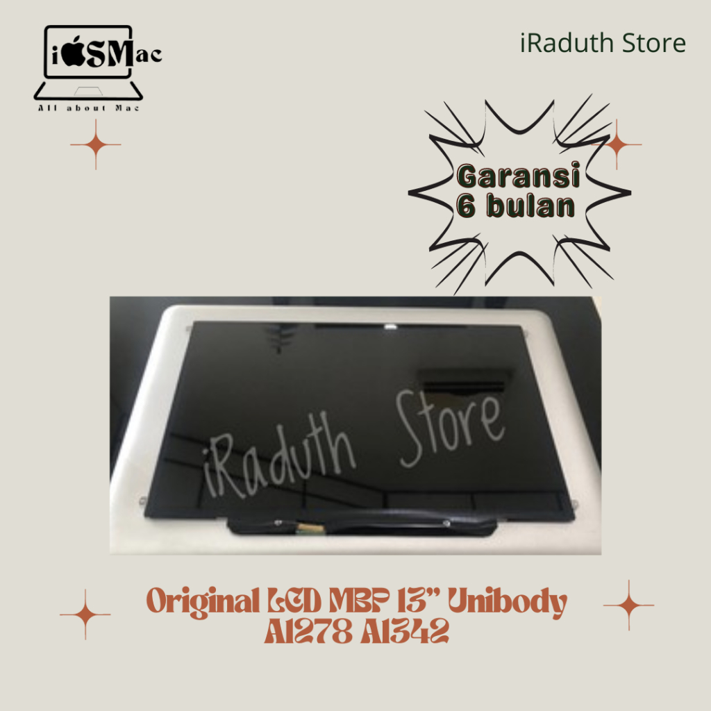 Original LCD MBP 13" Unibody A1278 A1342