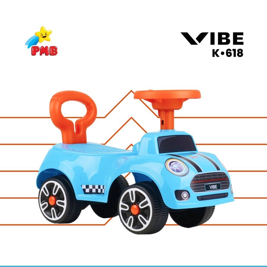 DFTV MOBIL DORONG PMB VIBE K618 - Mainan Mobil Dorong Anak PMB VIBE K-618