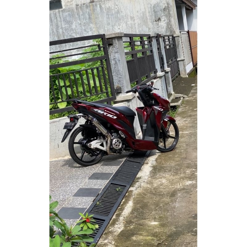 KENALPOT SAMLONG TYPE BLUE PARADISE ORIGINAL R_SEVEN RACING