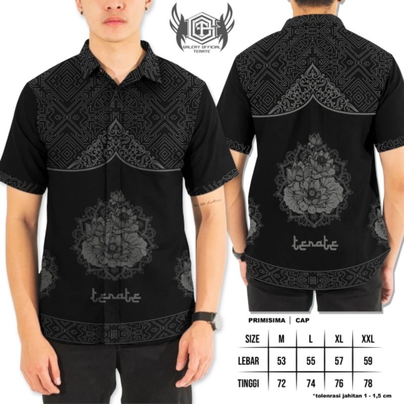 KEMEJA PSHT // KEMEJA MOTIF PSHT // KEMEJA PRIA PSHT // KEMEJE LENGAN PENDEK PSHT // KEMEJA TERATE /