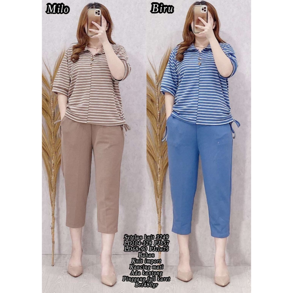 SETELAN KNIT 3249 KNIT IMPORT