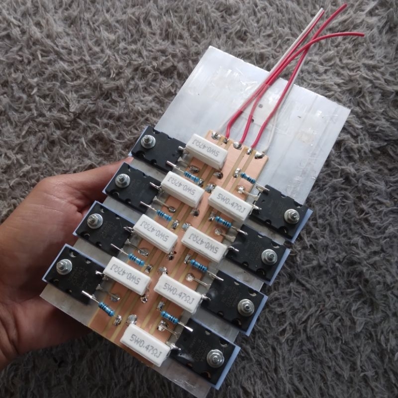 final plus pendingin 4 set transistor TOSHIBA original japan tanpa driver