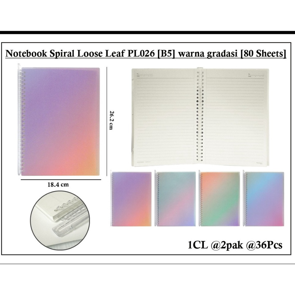 

Best map ls wengu transaparan ukuran b5 warna ver graasi glitter isi 8 lembar ABP