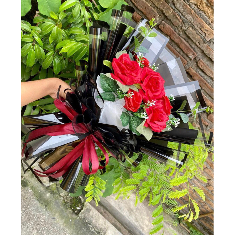 Buket bunga mawar buket wisuda buket ultah buket annyversary low budget