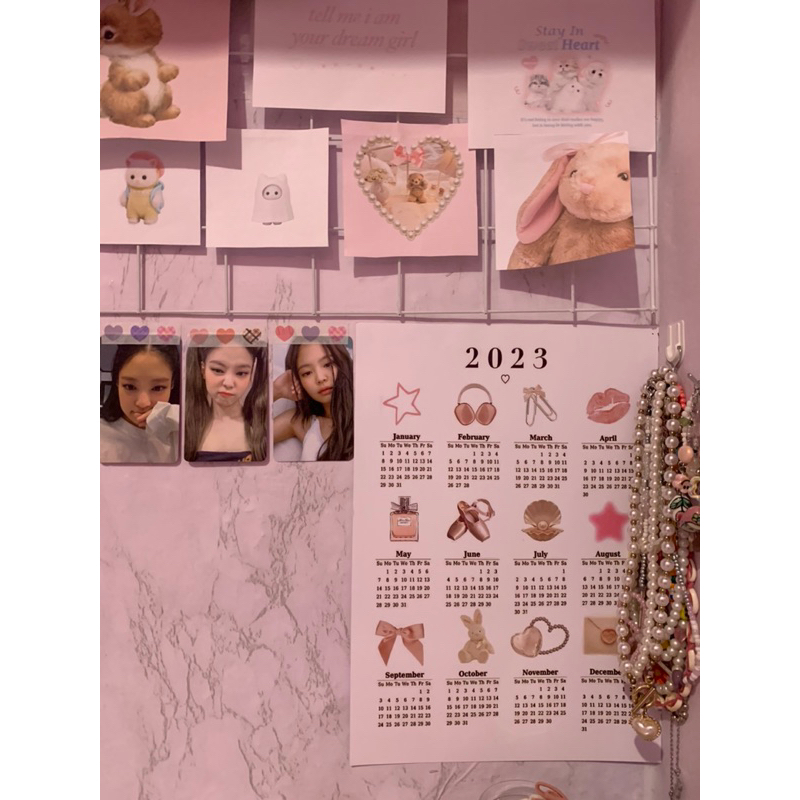 

aesthetic calender