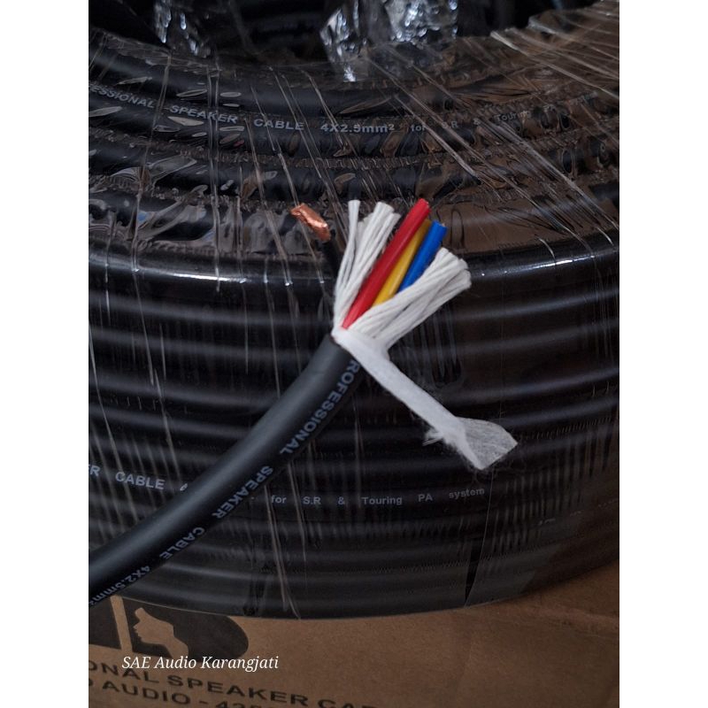 Kabel Speaker 4x2.5 ID Audio meteran