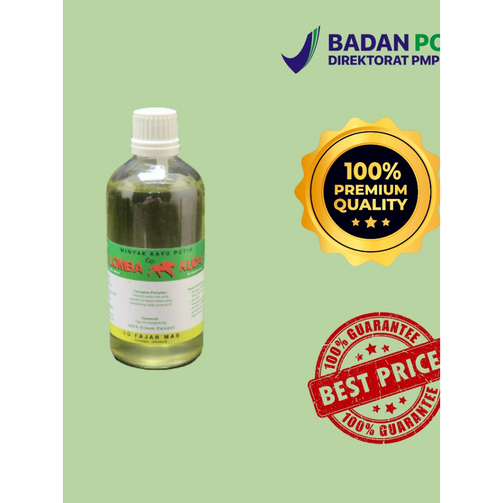Minyak Kayu Putih Asli Ambon 100 Ml Lomba Kuda UD. Fajar Mas