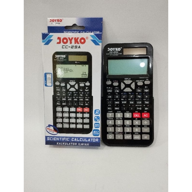 

KALKULATOR JOYKO CC-29A KALKULATOR ILMIAH