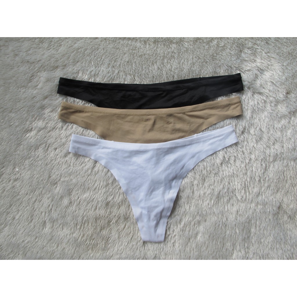 MAIDENFORM BRANDED THONG G-STRINGS SEAMLESS SIZE S M L XL XXL - SEAMLESS THONG