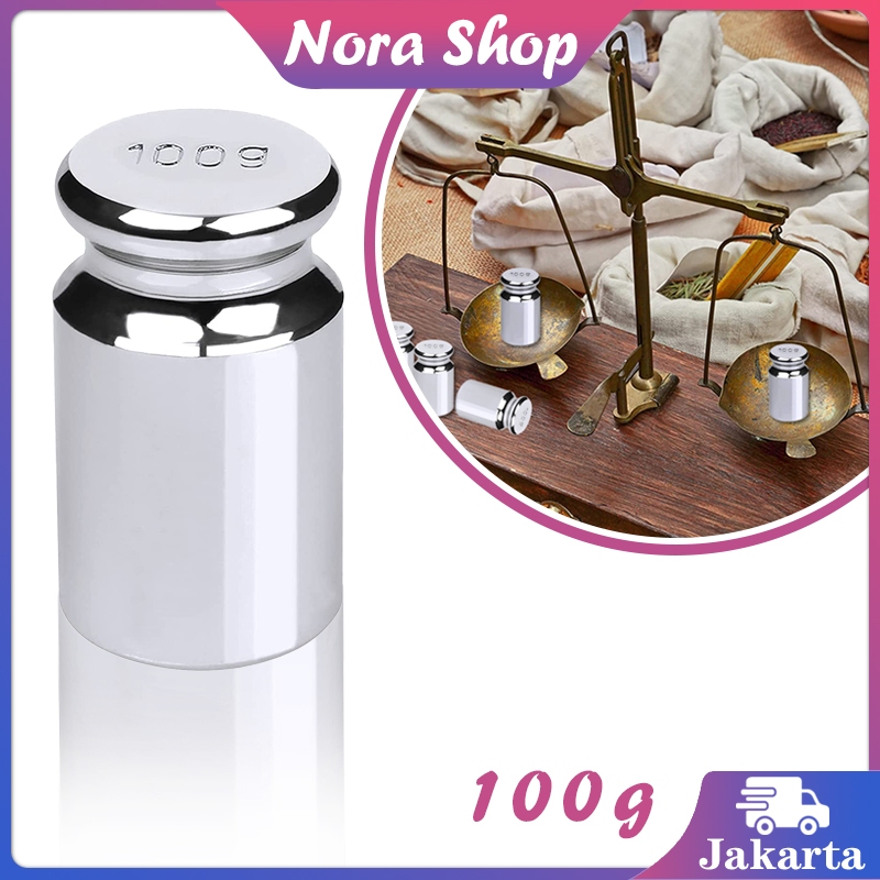 Batu Timbangan 100 Gram Bandul Timbangan Lab Batu Weight Calibration