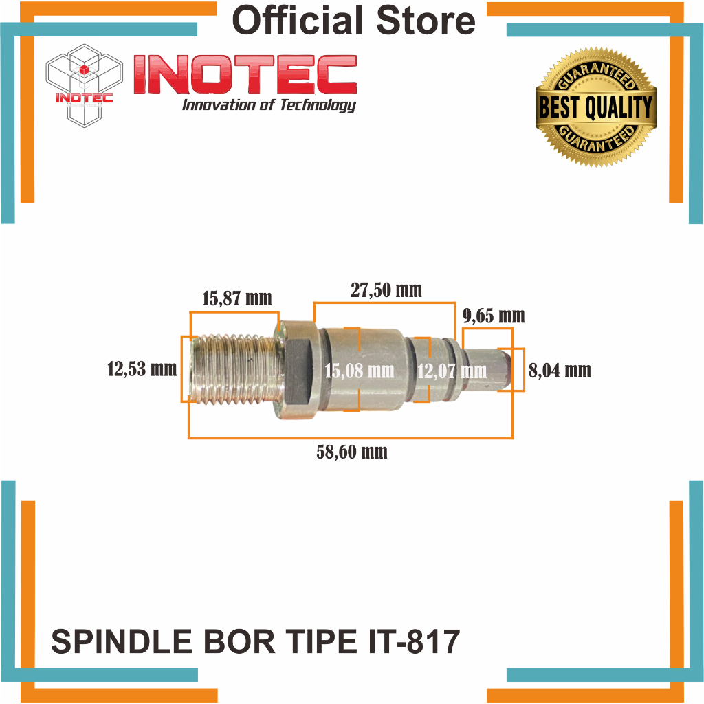 AS SPINDLE BOR 817 INOTEC