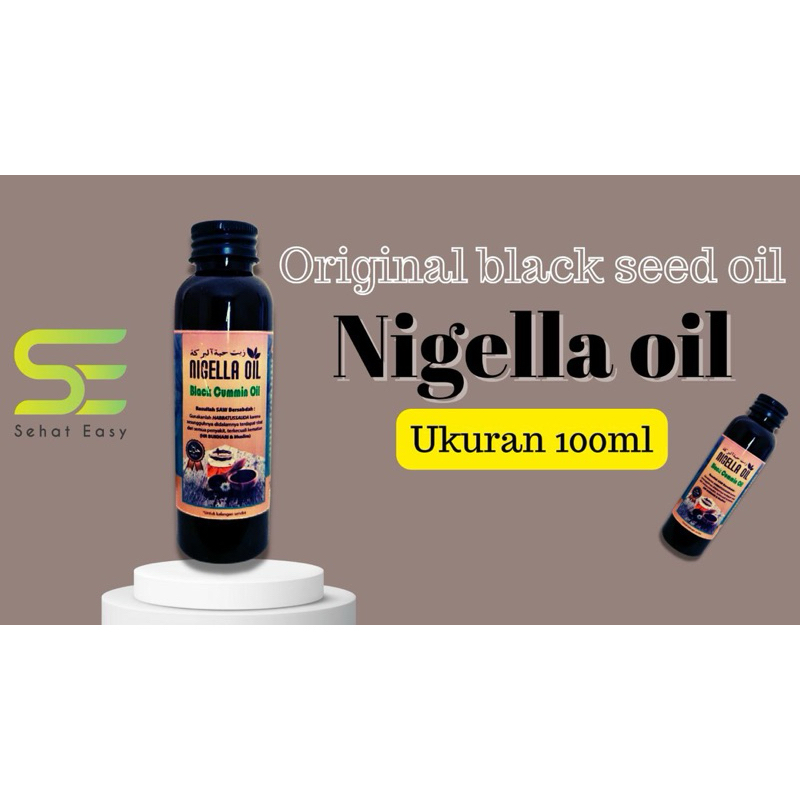 Minyak habbatussauda grade A premium Nigella Oil murni 100% tanpa campuran tanpa kapsul