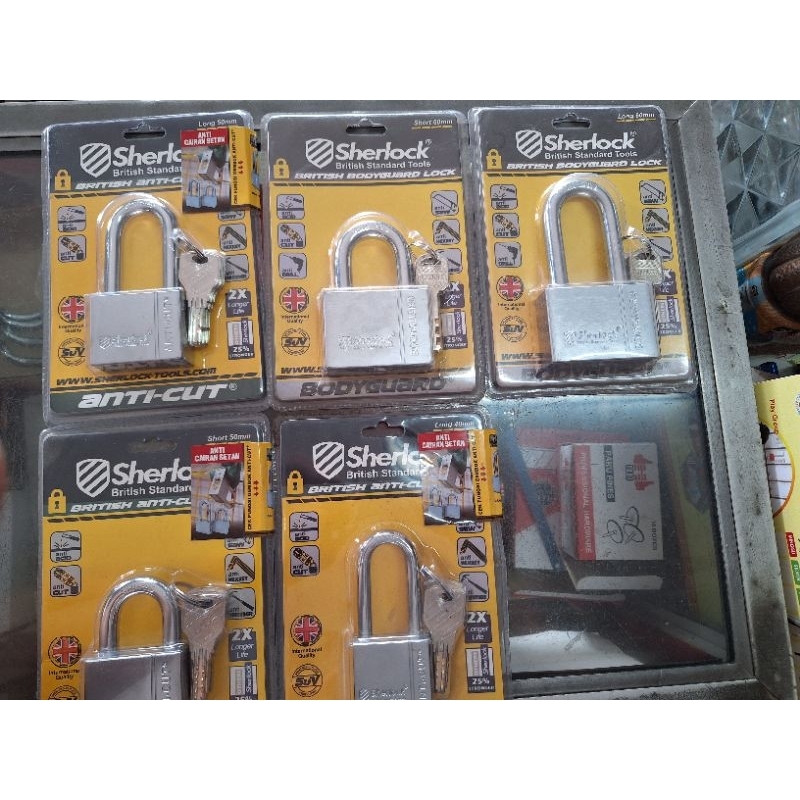 Gembok Sherlock Anti cut