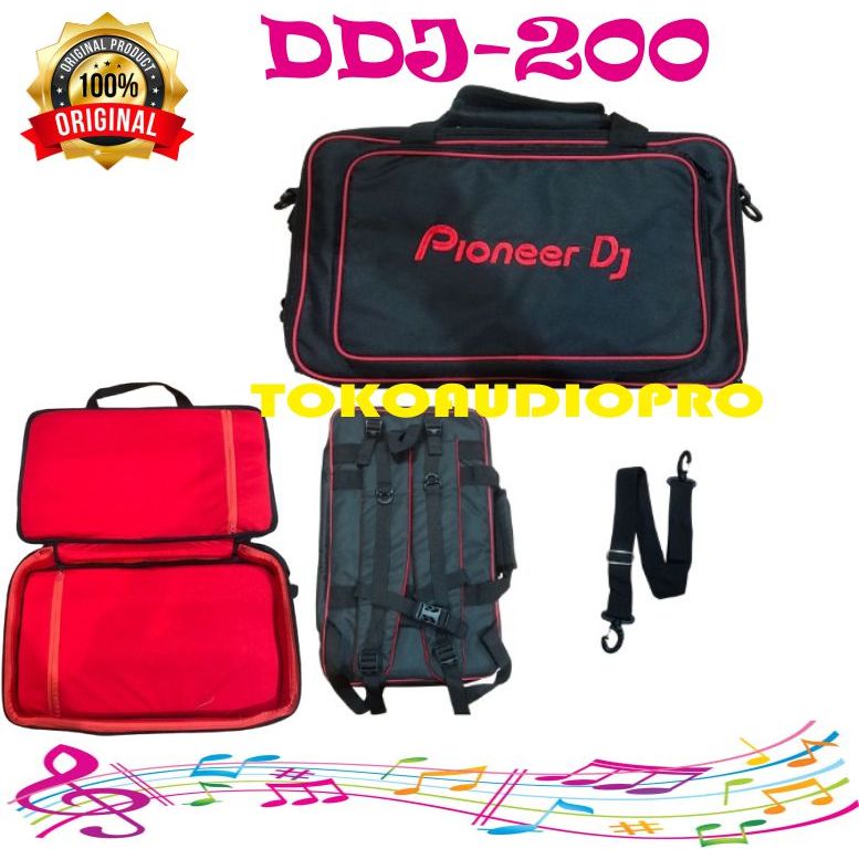 Tas DJ Pioneer DDJ-200 Tas Ransel Pioneer DJ DDJ-200 Tas Ransel