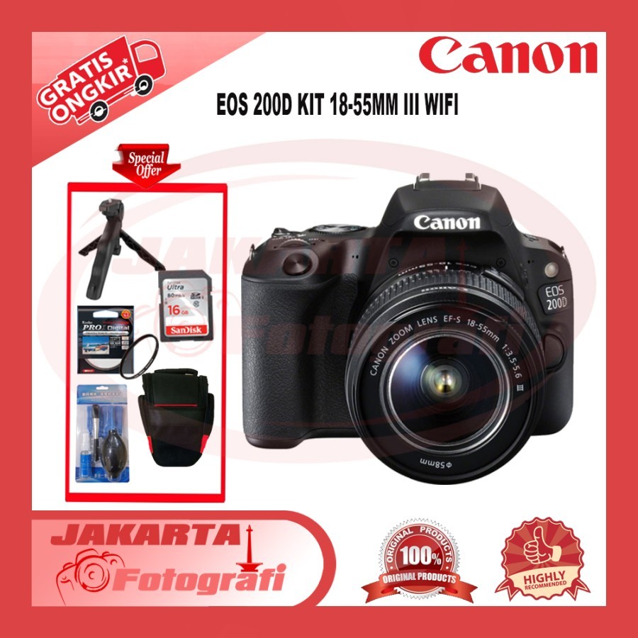 CANON  EOS 200D KIT 18-55mm IS STM Eos 200 D
