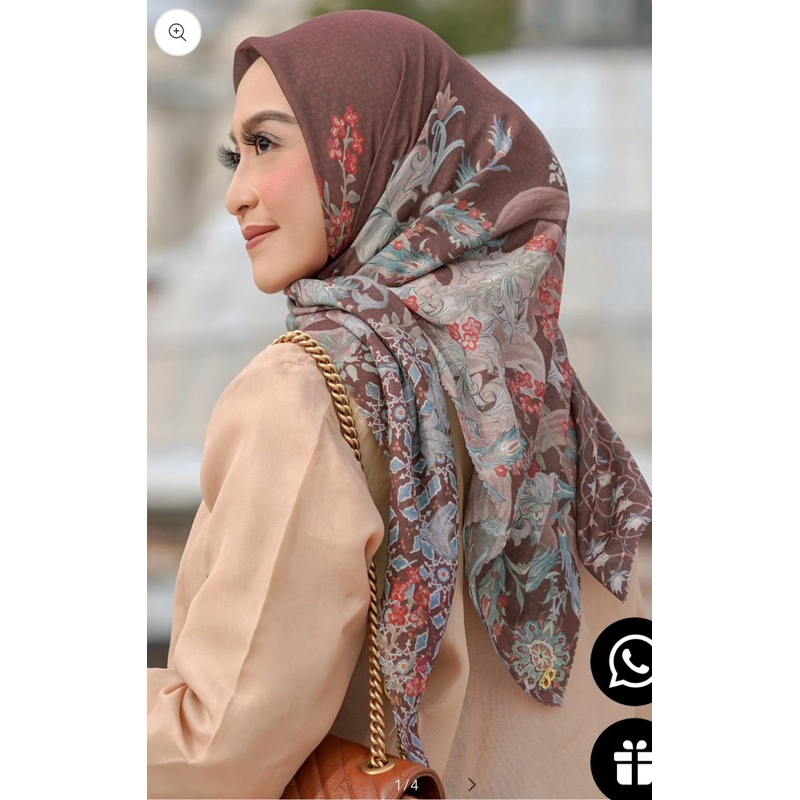 Buttonscarves Topkapi Pecan