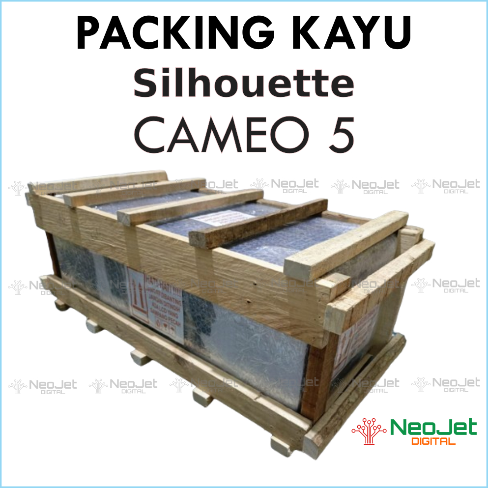 

Packing kayu Silhouette Cameo 5 peti kayu untuk mesin cutting cuting kating sticker stiker