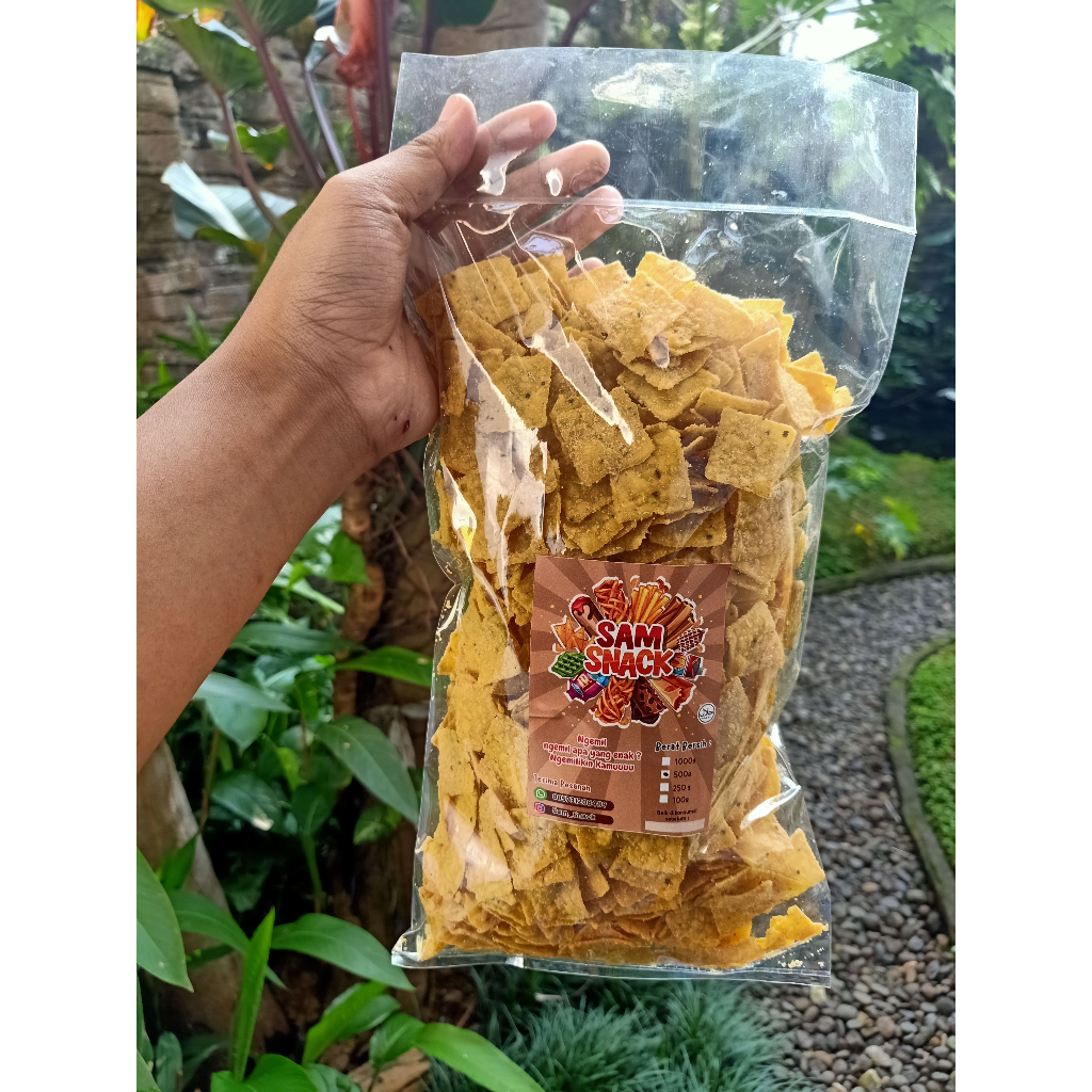 

jual Messico Tortila jagung 1 KG / Happy Tos / snack jagung / Tortila Jagung / snack kiloan