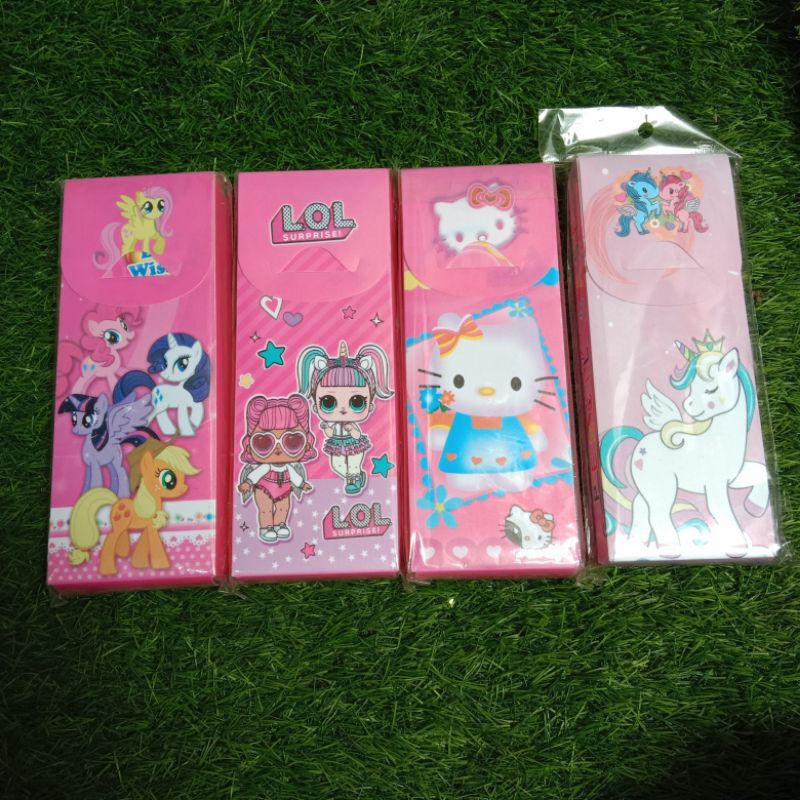 

KF || Tempat Pensil Rakit Sekolah / Souvenir Ulang Tahun - SATUAN