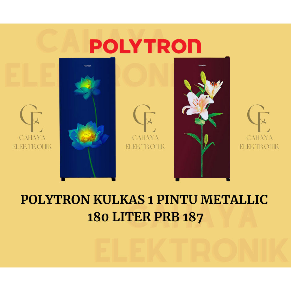 Kulkas 1 Pintu Polytron PRB-187