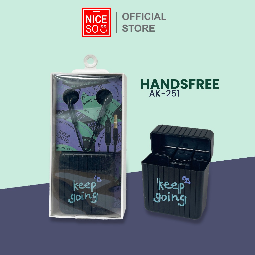 NICESO Official Handsfree/Earphone AK-251
