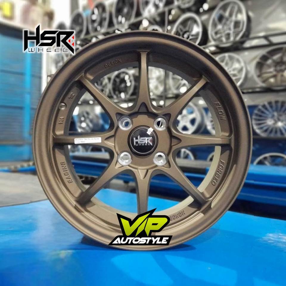 Velg Racing HSR Hiroshima R15 Calya Sigra, Sirion, Nissan march, Vios, Agya, Brio