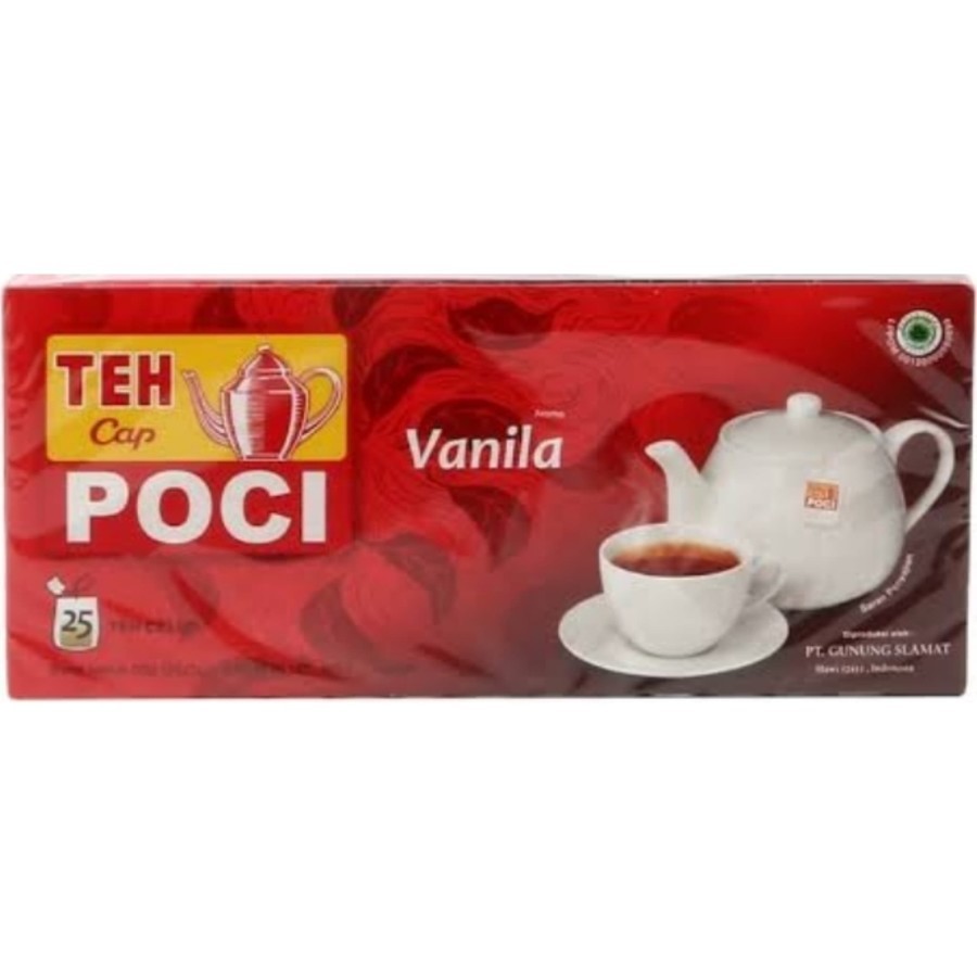 

Teh Celup Cap Poci Vanilla Isi 25