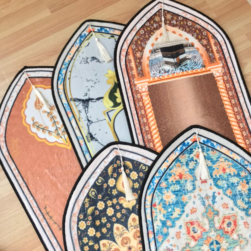 

sejadah kubah mini tasbih swarovski