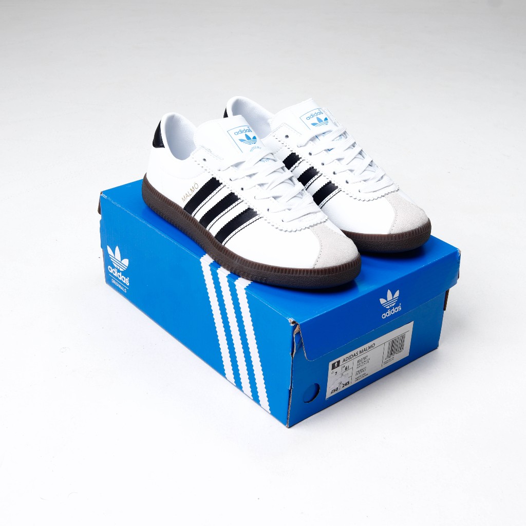 (SLPRDS) Sepatu Adidas Malmo White Black Gum