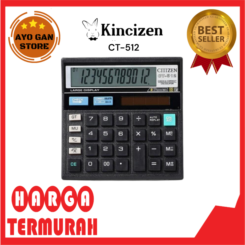 

Kalkulator Kincizen CT-512
