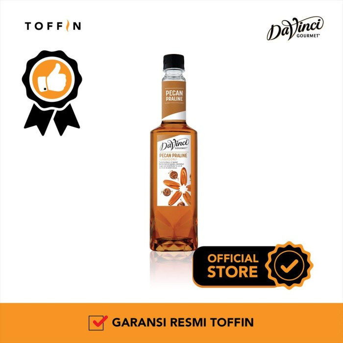 

Davinci Syrup Pecan Praline - Sirup Rasa Cokelat Kacang 750 ml