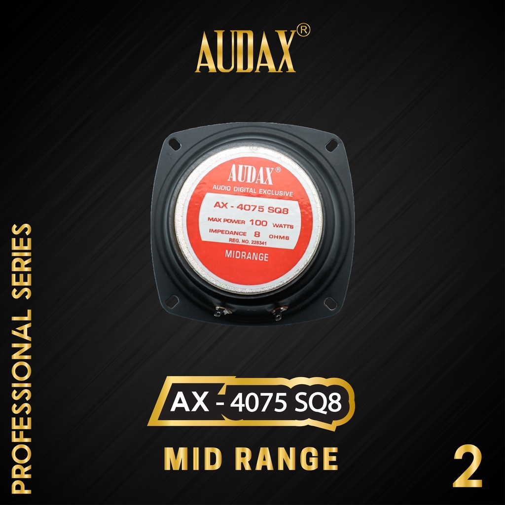 Midrange Speaker 4 inch AX-4075 SQ8 / AX4075 SQ8 – Mid Range