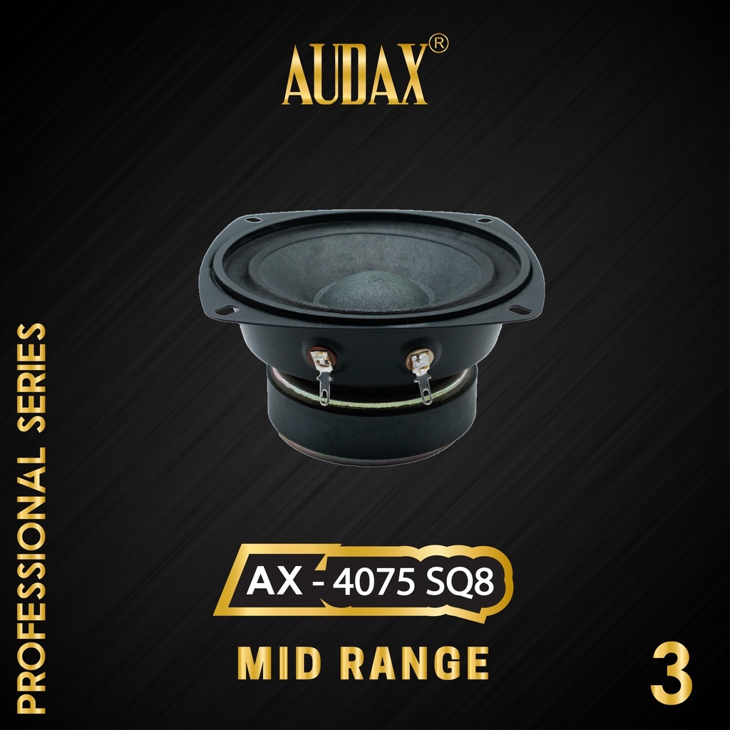 Midrange Speaker 4 inch AX-4075 SQ8 / AX4075 SQ8 – Mid Range