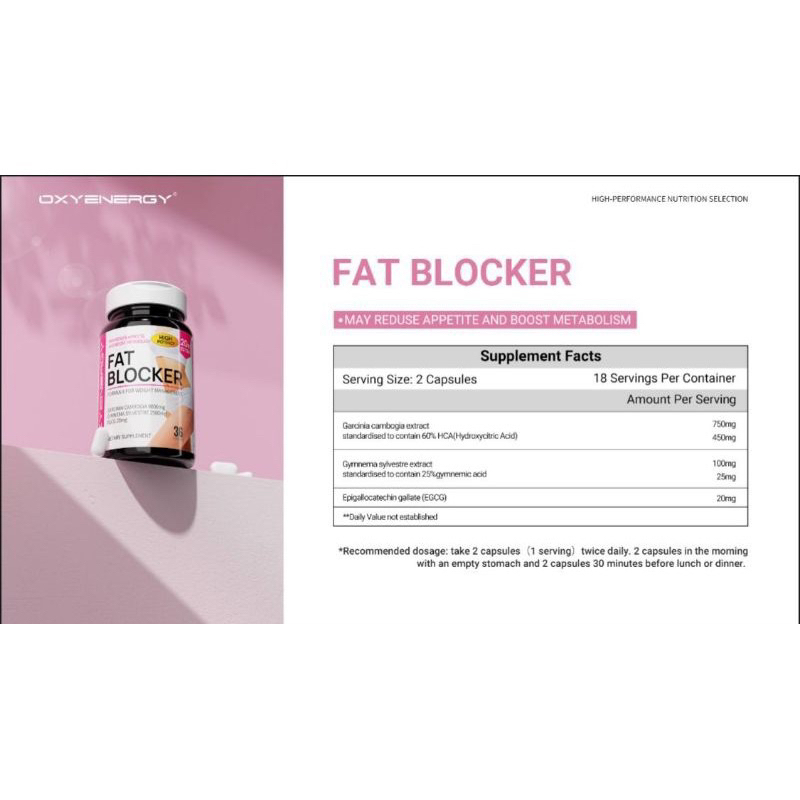 FAT BLOCKER / FAT BURNER
