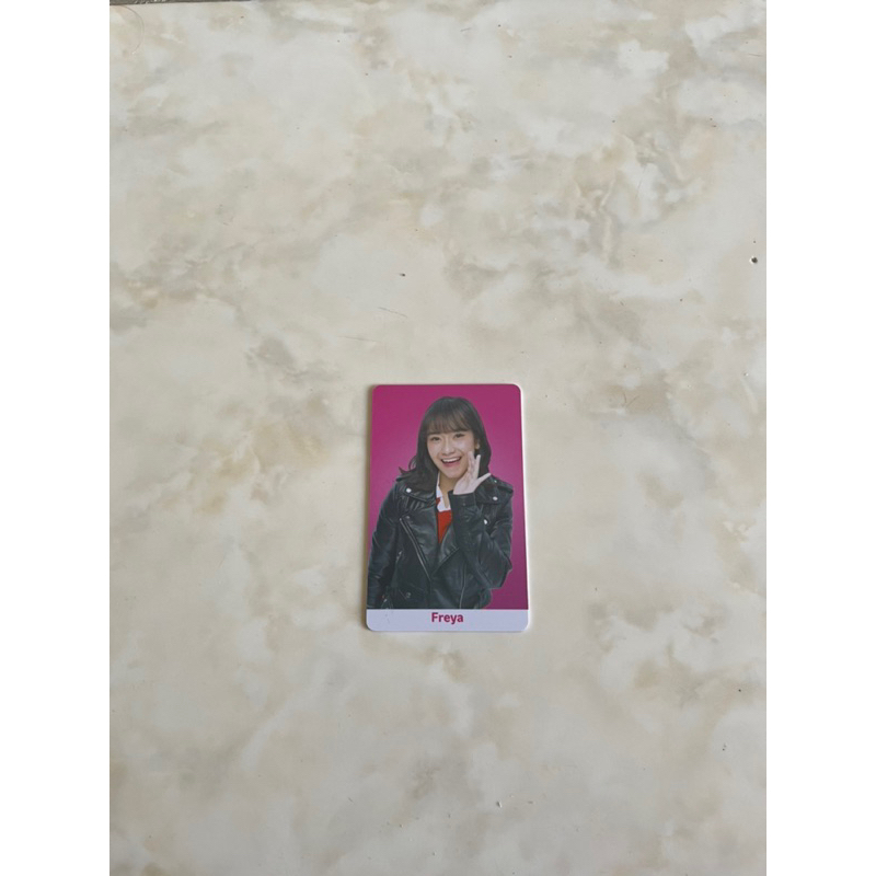 PHOTOCARD JKT48 FREYA X TELKOMSEL OFFICIAL