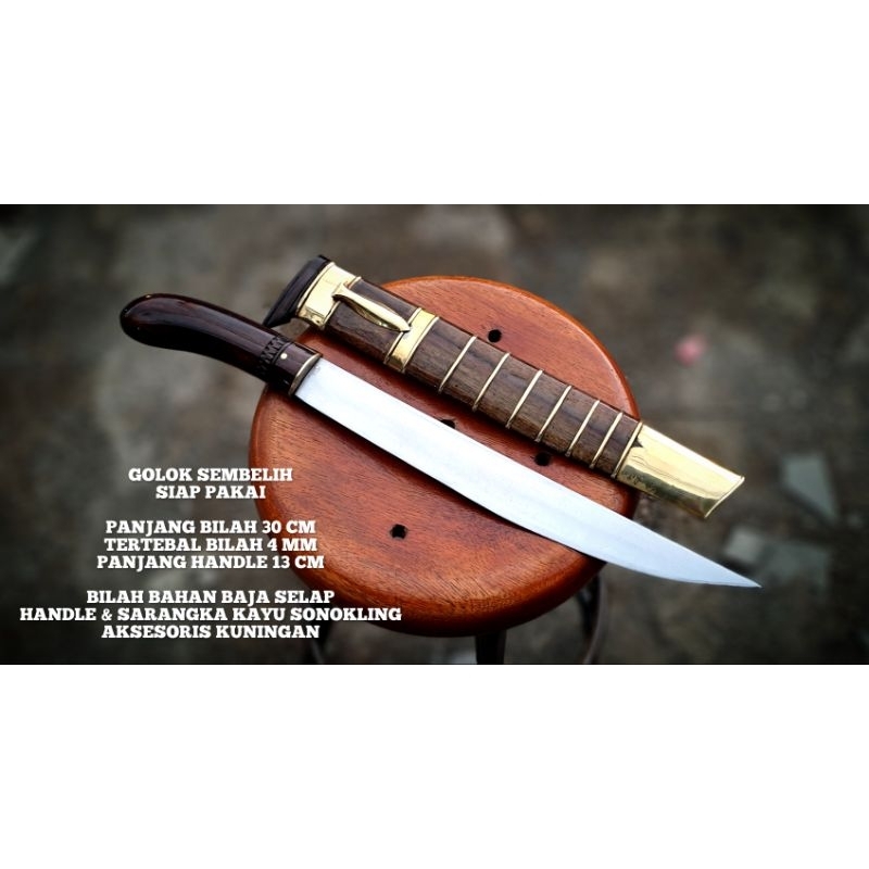 Pisau Potong Sapi / Pisau Potong Baja Selap Super