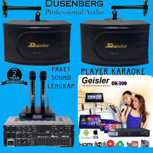 PAKET SOUND DUSENBERG + PLAYER KARAOKE 40RB LAGU BISA UPDATE LAGU BARU PLAYER KARAOKE
