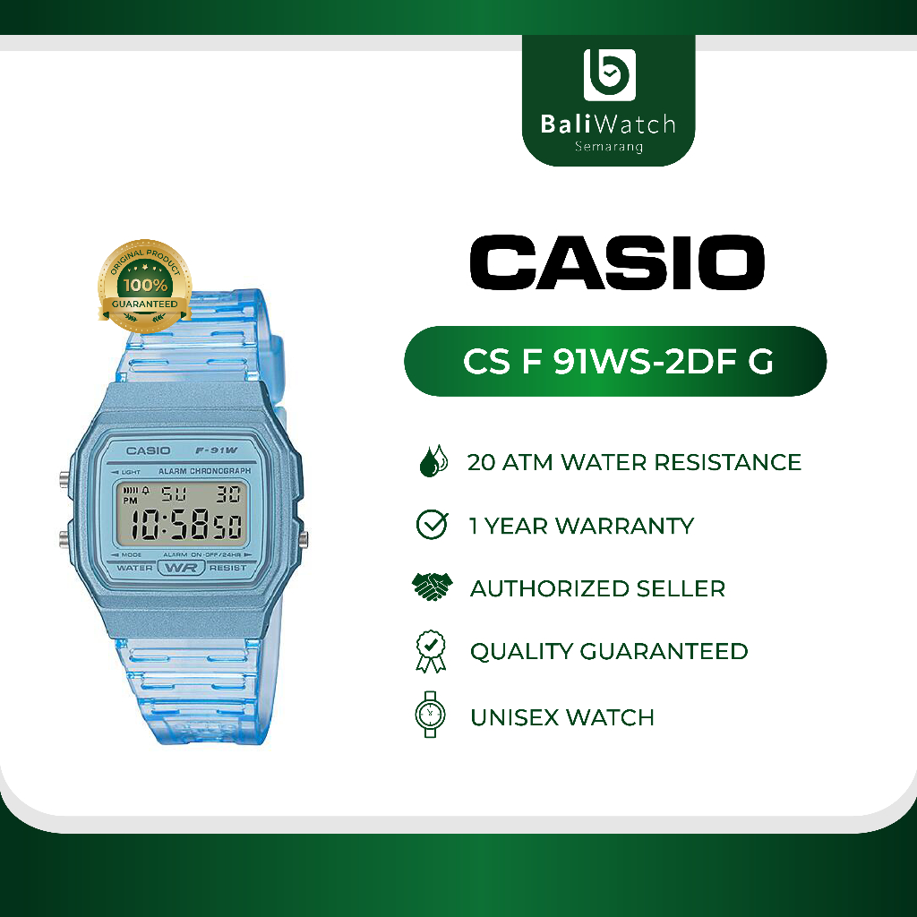 Casio CS F 91WS-2DF G
