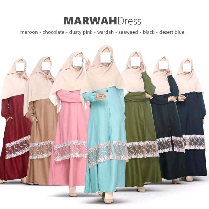 Gamis Marwah / Marwah Dress by Hanin Collection