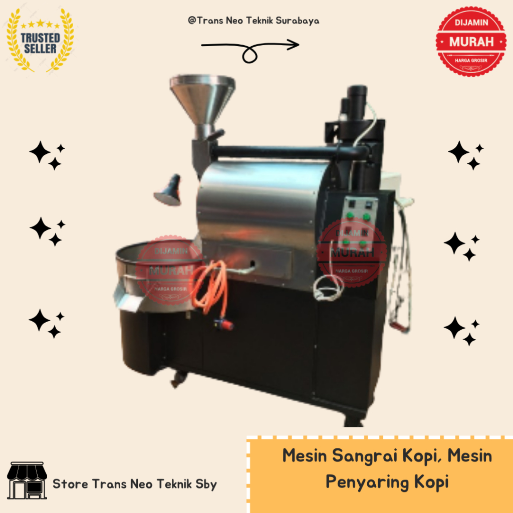 Mesin Sangrai Kopi, Mesin Penyaring Kopi