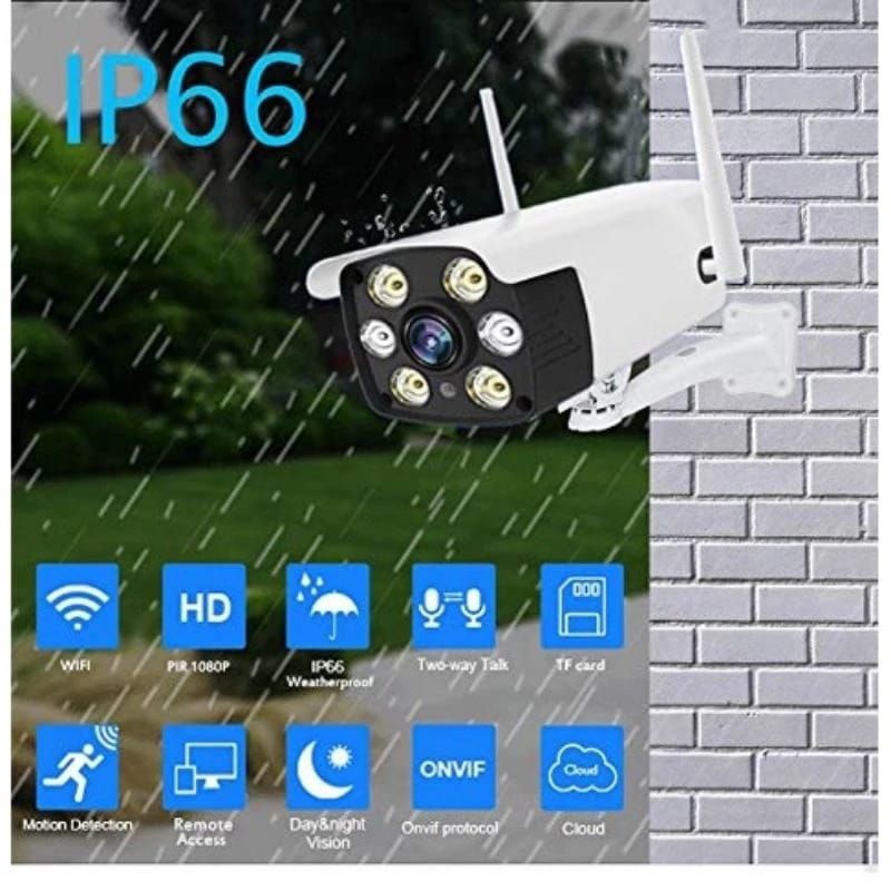 CCTV Outdoor 6 Mata IP Camera Wireless IP66